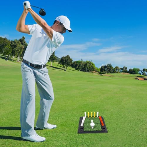Accessoires de golf et tapis de pratique pour entraînement au swing de golf
