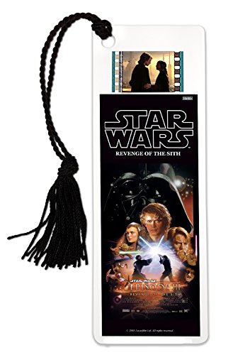 Star Wars Episode Ii: Revenge Of The Sith Filmcells Laminated 2X6 Bookmark With 35Mm Clip Of Film And Tassel #TOP16