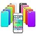 G-HUB® - 10-in-1 Silicone Cases for APPLE iPHONE 5 (2012) & iPHONE 5S (2013) - Multi Pack of 10 Protective Gel Case Phone Covers in ASSORTED COLOURS (Each Flexible Skin Cover included in this pack is of a Different Colour and Custom Designed to fit this specific model of Smart Phone)