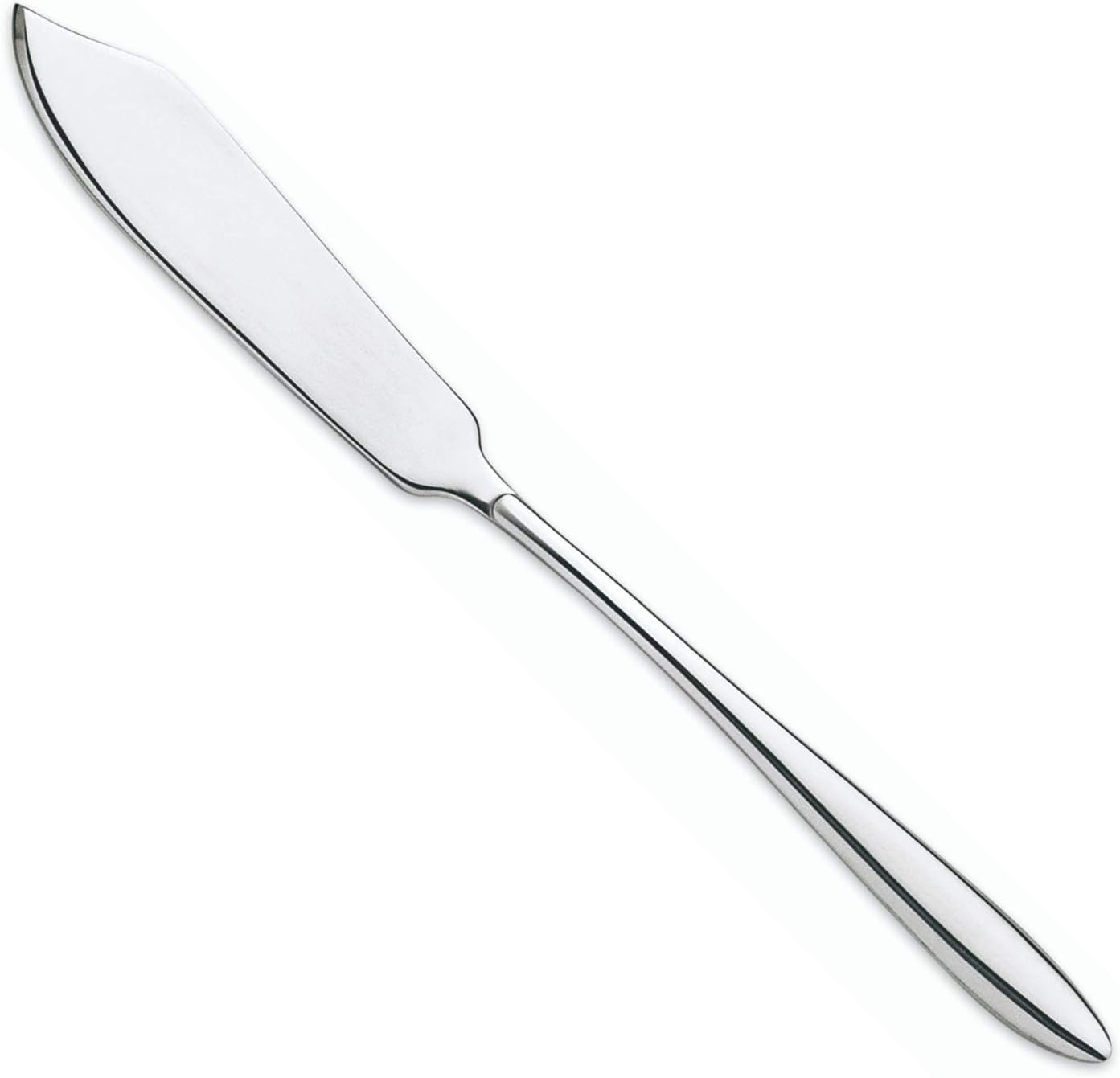 ARCOS Series Berlin-Box Fish Table Knife-Monoblock of one Stainless Steel 85 mm (3.35 Inch) Silver Colour (12 Piece)