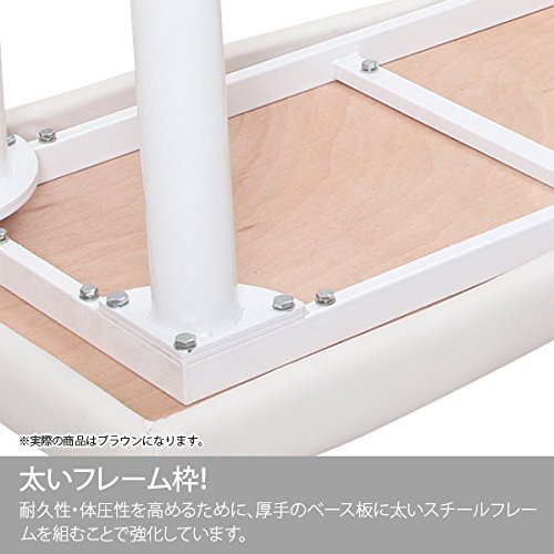 Amazon.co.jp: マッサージベッド (ネジ固定脚・有孔) ブラウン 長さ190