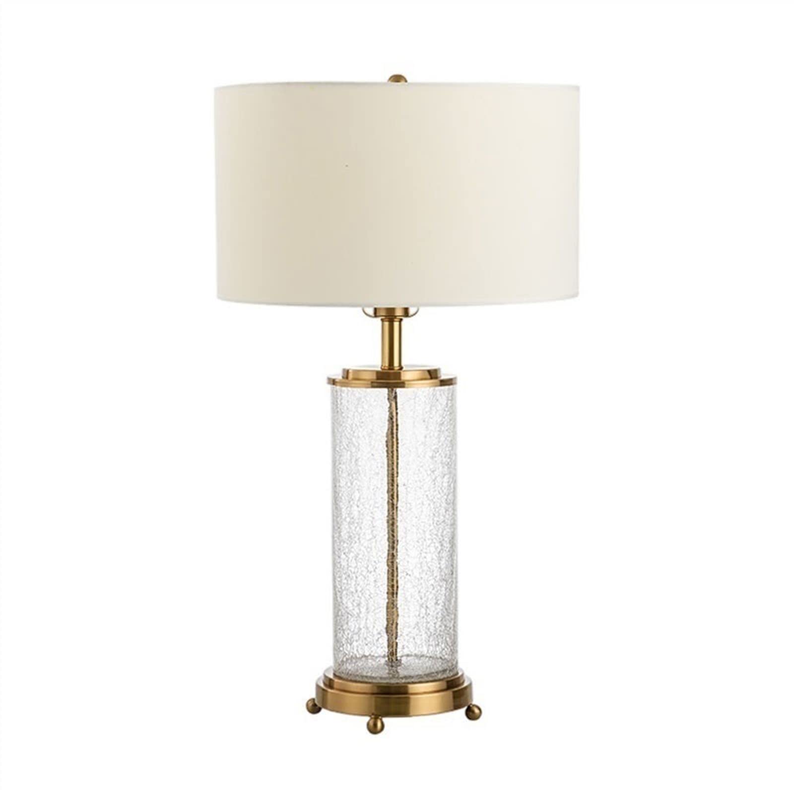 Lampy stołowe Nowoczesna prosta dekoracyjna lampa stołowa do wnętrz osobowość młotek szklana lampa nocna do salonu szklana lampa stołowa Lampki nocne