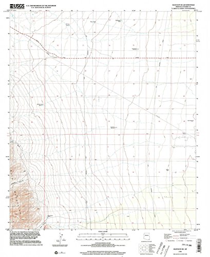 YellowMaps Gleeson SE AZ topo map, 1:24000 Scale, 7.5 X 7.5 Minute, Historical, 1996, Updated 2003, 26.8 x 22 in - Paper