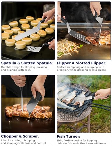 Kit de accesorios para parrilla de 36 piezas CHEFSPOT miniatura 4