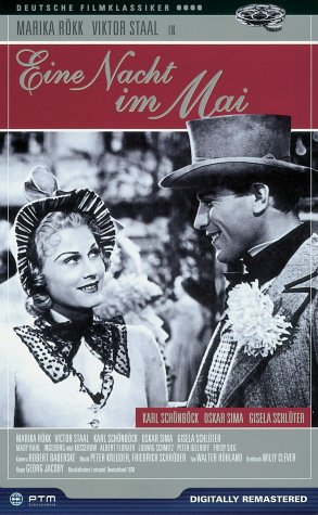 DVD Eine Nacht im Mai Alemania cine clásico comedia musical en versión original