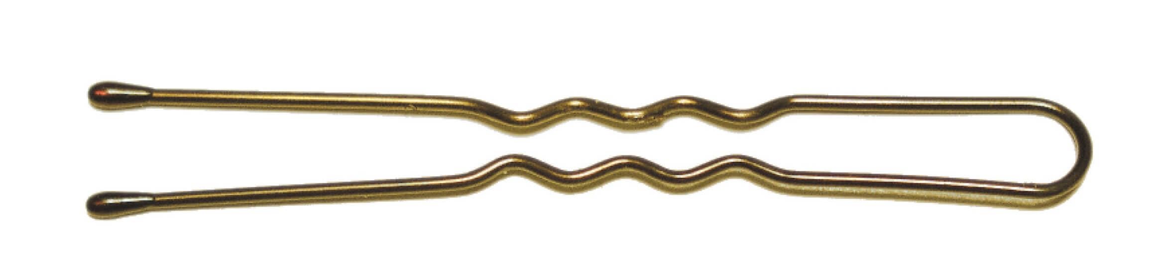 Épingles Kifix Neige Ondulée Mezzo 45mm fixation invisible chignon bronze - 3
