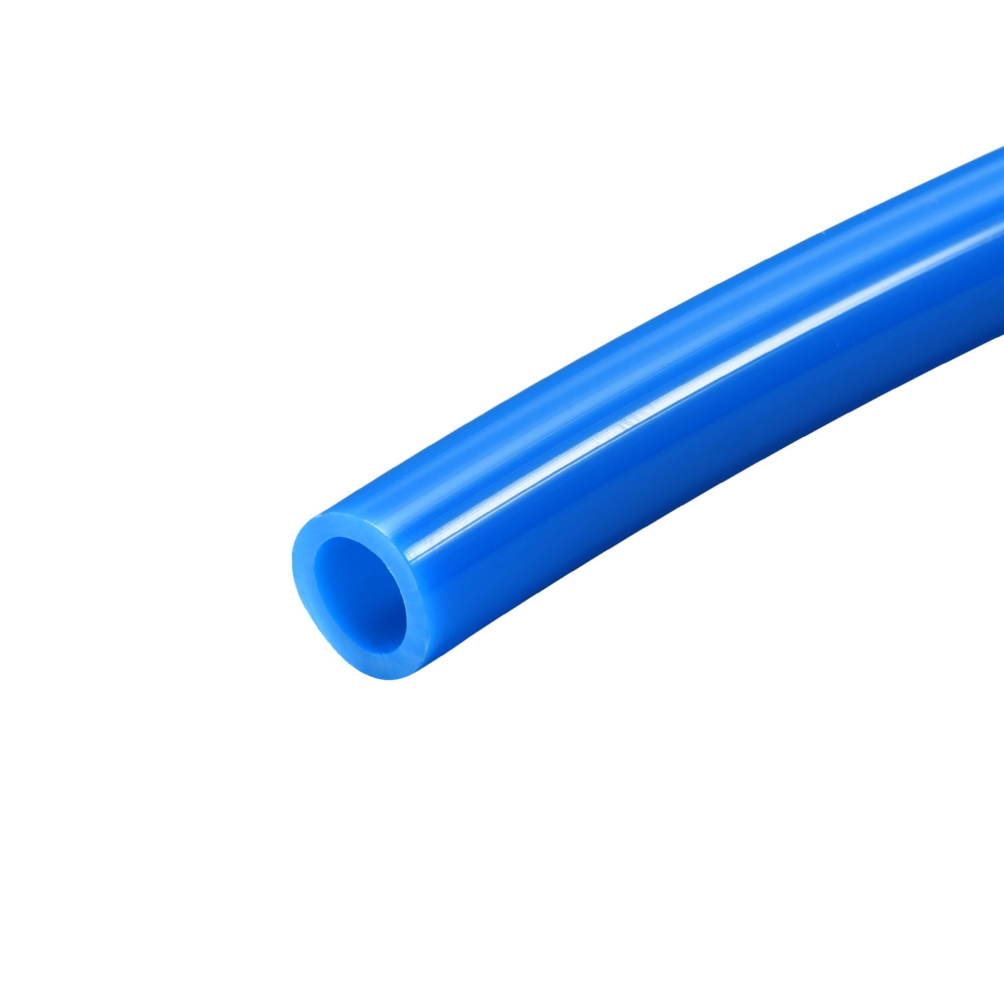 sourcing map Neumática Aire Manguera Tubería PU Aire Compresor Tubo 8mm/0.3''ID x 12mm/0.5''OD x 10m/32.8pies Poliuretano Tubo Azul con 7 Tipo Conexión Montajes
