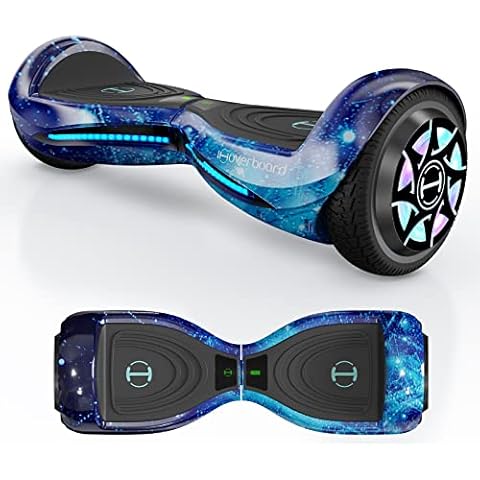 Hoverboards for Kids, iHoverboard H2 6.5" Two-Wheel Self Balancing, Smart Hoverboards with Bluetooth - Speaker - Flash LED Lights Hoverboards for Boys Girls Gift Cover
