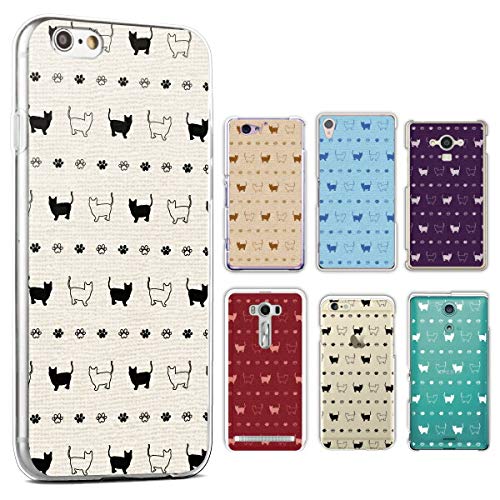 Xperia10 VII�p�X�}�z�P�[�X SO-52F�P�[�X �l�R�� �˂� �L �yI�z�N���A�E�L�u���b�N �n�[�h�P�[�X �X�}�z�P�[�X �X�}�z�J�o�[