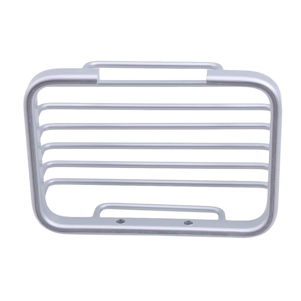 JINGYAN Soap Dishes Aluminum Material Drain Soap Holder Box Bathroom Accessories