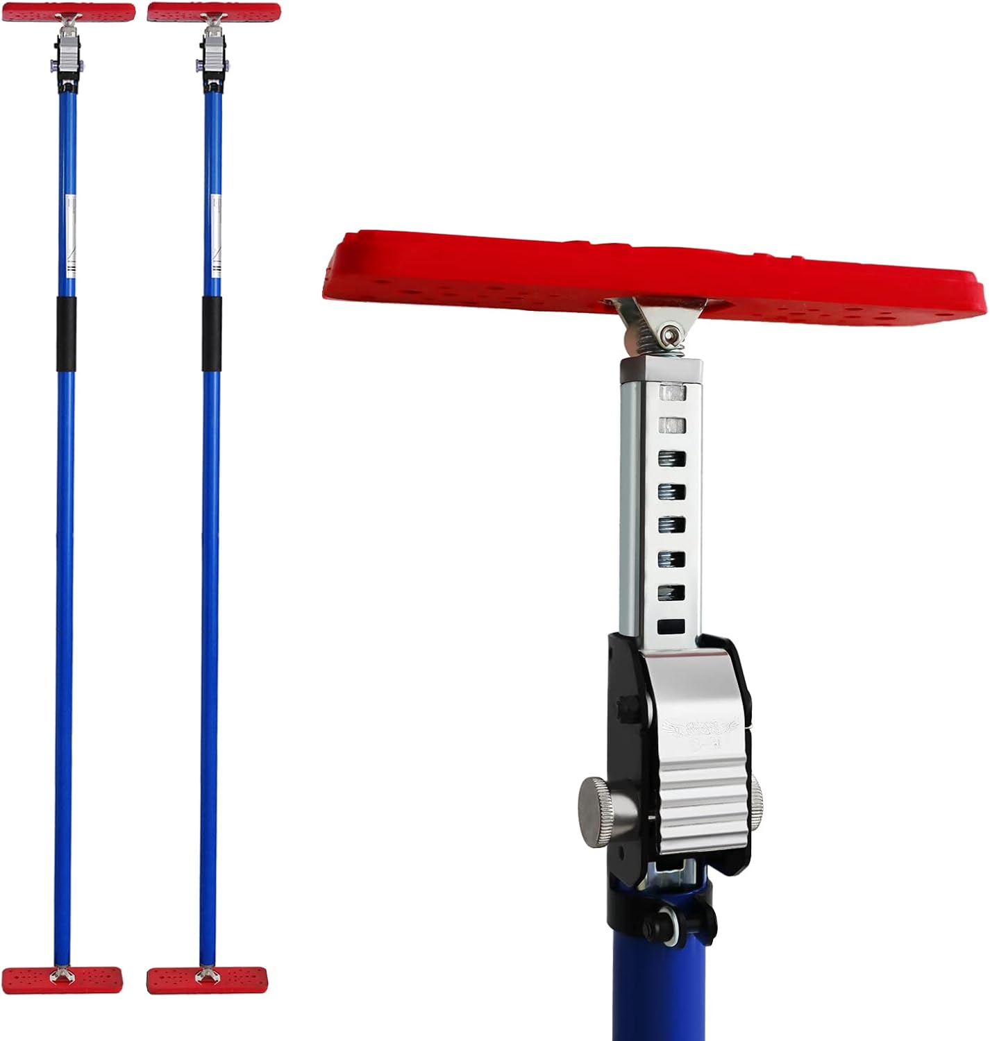 3H Support Pole,Cargo bar,Steel Telescopic Quick Support Rod 2 Pack