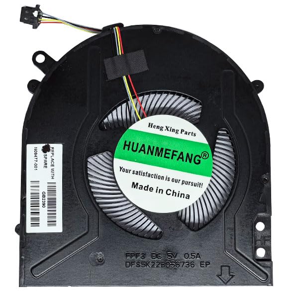 Ventilateur de rechange HP Pavilion 14-DY0014TU pièce refroidissement