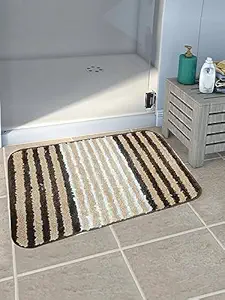 STATUS Micro Milange Super Water Absorbed Bath Mat 38x58 cm (Brown)