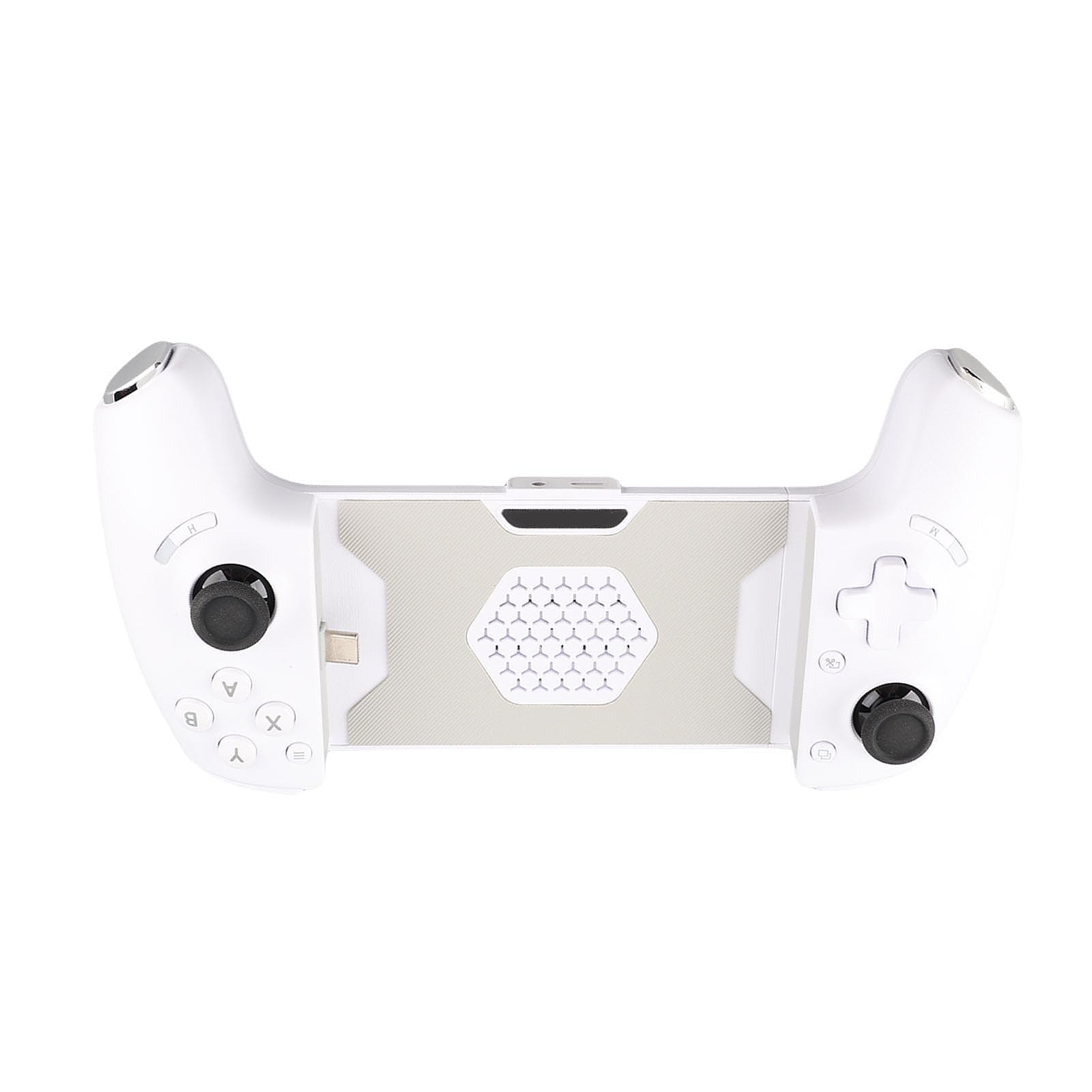Bewinner Controller di Gioco Mobile Tipo C Controller di Gioco Bluetooth Wireless Cablato Auto per Telefono di con Dissipazione del Calore, Tasti Posteriori Programmabili, Hall