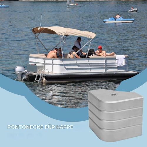 Capuchons d'angle en aluminium Pontoon contre les risques de blessure des bords