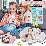 Kids Camera for 3-12 Year Girls, Digital Camera 2 inch for Children with 32GB SD Card Birthday Christmas Toy for 3 4 5 6 7 8 Year Old Creative Gift Pink - Image 6