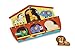 JANOD- Arca di Noè Puzzle Didattico in Legno, Multicolore, J07062