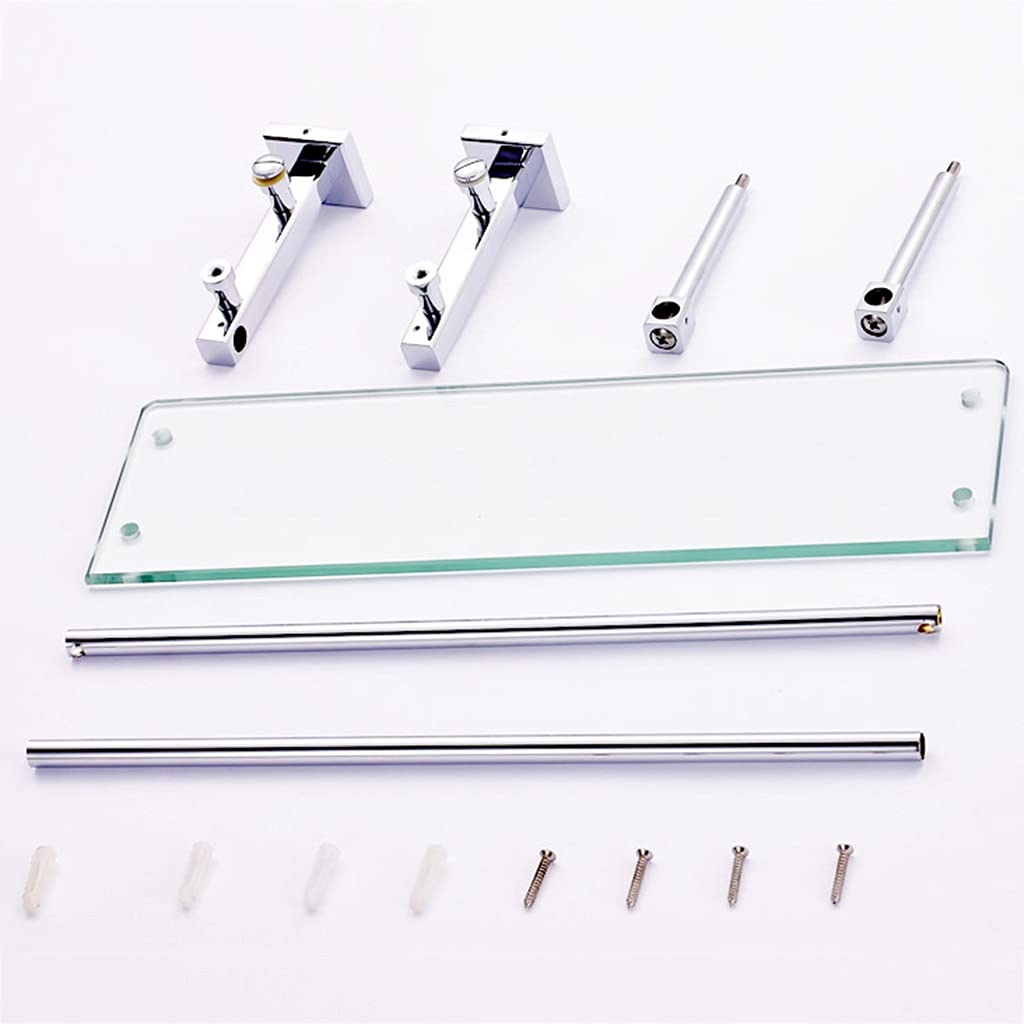 バスルームガラス棚 タオルバー 厚さ8mm 強化ガラス バスルームガラス棚 タオルバー 厚さ8mm 強化ガラス Amazon.co