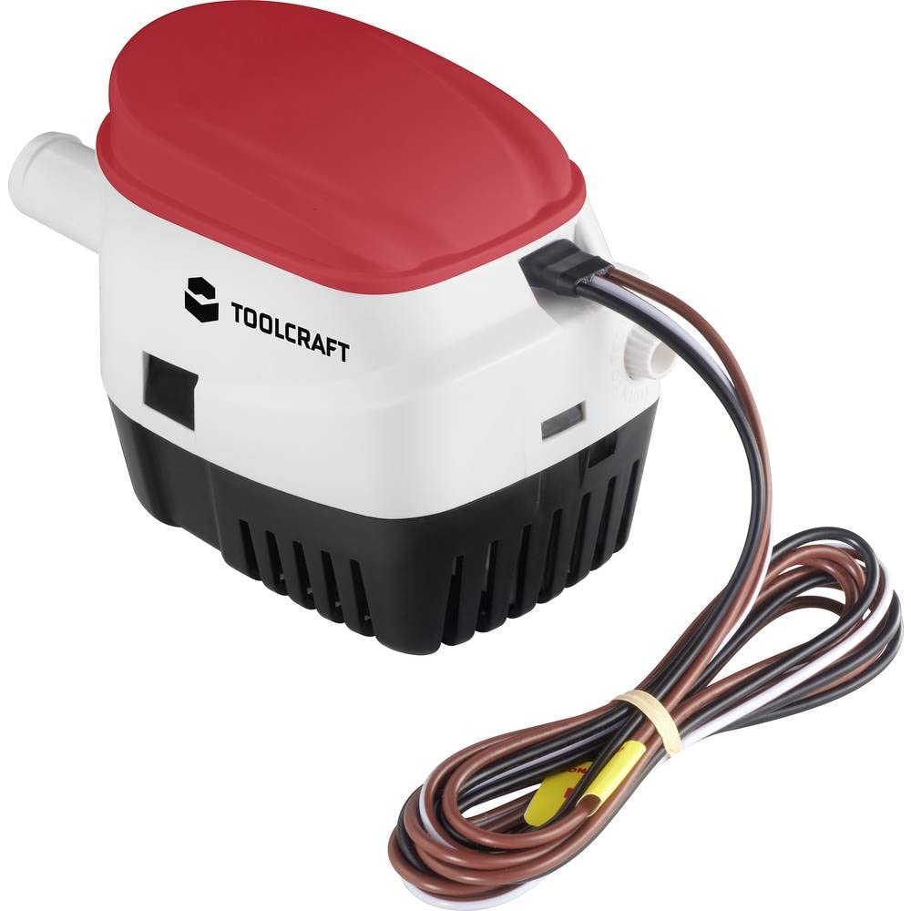 TOOLCRAFT TO-7159128 Niedervolt-Tauchpumpe 2839 l/h 12 V/DC
