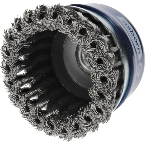 OSBORN Topfbürste 90 x 32 mm Stahldraht gezopft M14
