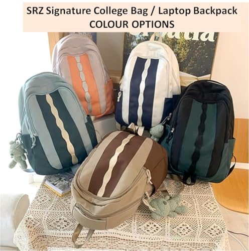 Image of SRZ School Bag College Bag Backpack for women Travel bag Polyester Trendy Stylish Backpack Drawstring Embroidery