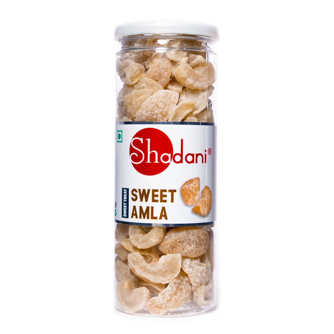 Shadani Sweet Amla Candy | Eatable | Food | Flavoured Candy | Vegetarian | Can | 200 grams (B07W6HR83G) Amazon Price History, Amazon Price Tracker
