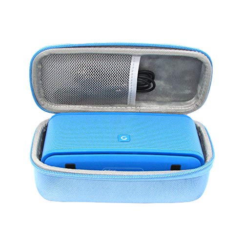 Étui pour enceinte portable Doss SoundBox antichoc bleu sans fil