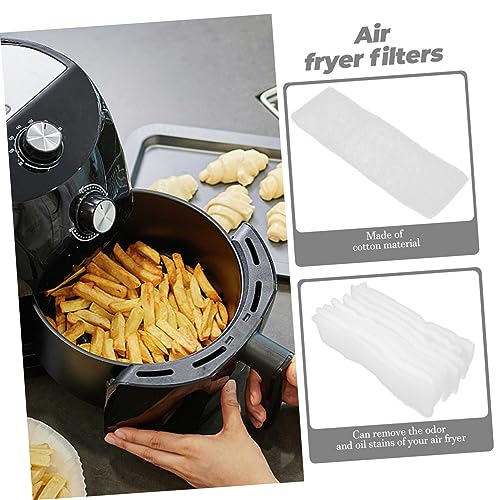FONDOTIN 12 Pçs Fritadeiras Airfryer Fritadeira Limpador De Substituição Filtros Fritadeira Acessóri
