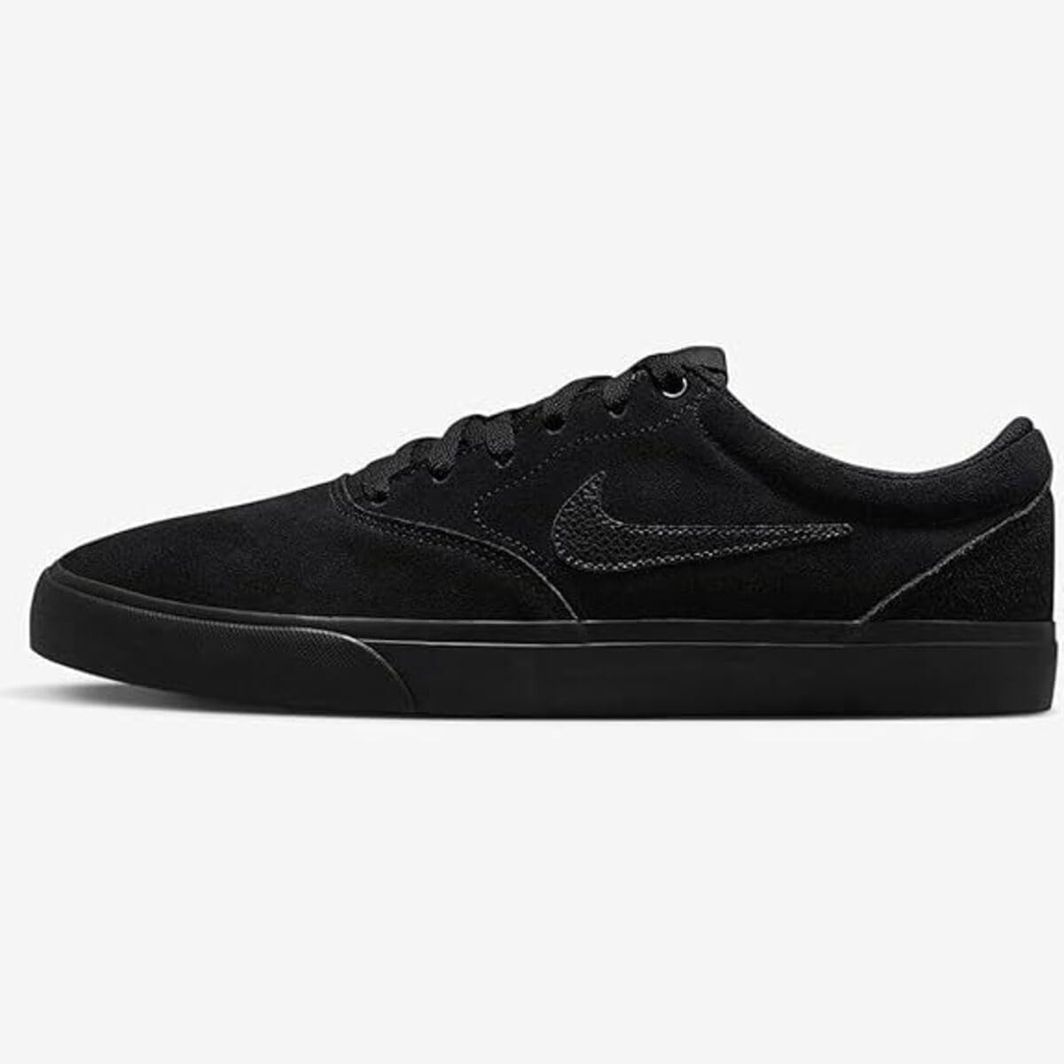 NIKE (Найк) CHARGE SUEDE ЗАМШЕВЫЙ ЧЕХОЛ CHARGE SUEDE Черный / Черно-белый / Black IB2750-002, фото 2