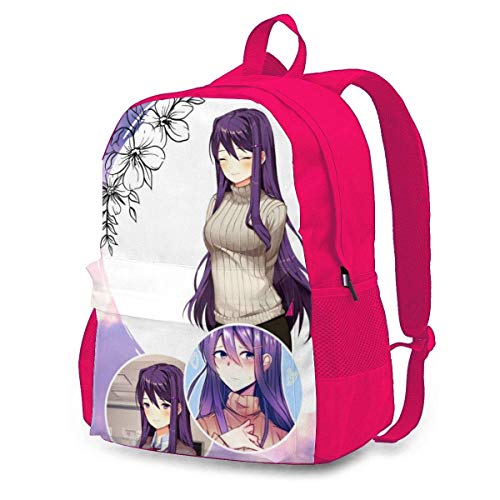 Preisvergleich Produktbild IUBBKI Homewifi Doki Doki Literaturclub! Freizeit Erwachsenen Rucksack Laptop verstellbare Schulter Geschäftsreise