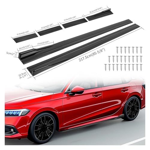 Faldones laterales de 86,6 pulgadas para BMW F10 Serie 5 2011-2016 4