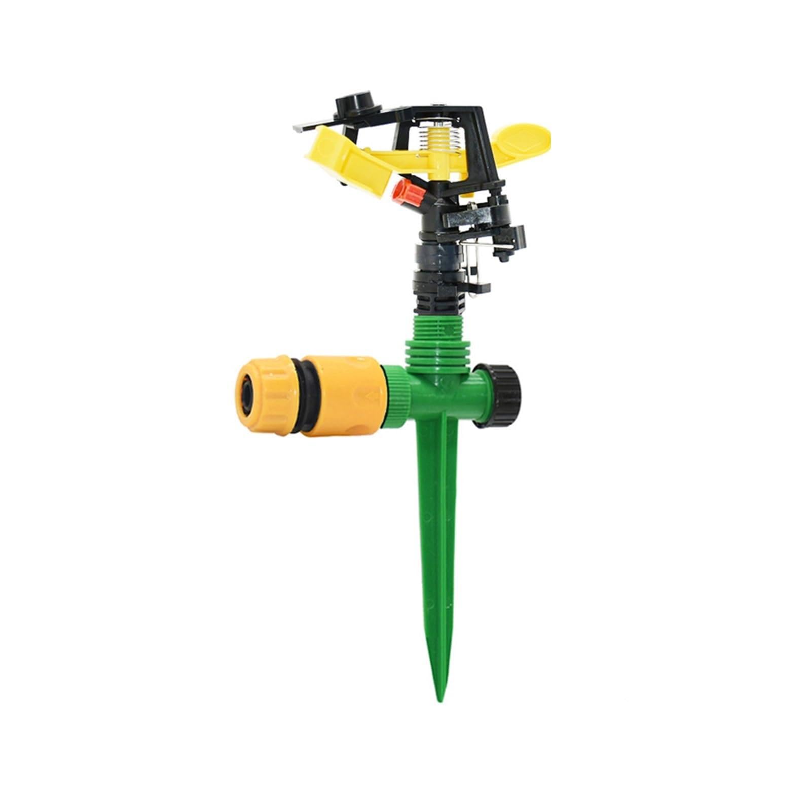 1pc 1/2" Male Thread Rotating Jet Sprinklers Rocker Nozzles for Garden Farm Drip Irrigation(D)