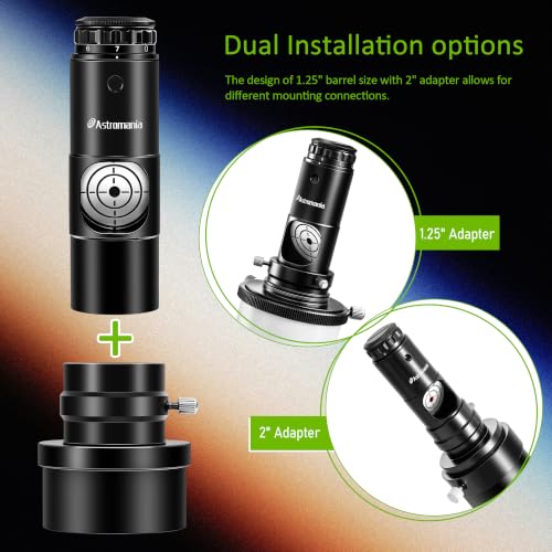 Image of Astromania Alignment 1.25 inch Next Generation Laser Collimator 2 inch Adaptor for Newtonian Telescopes