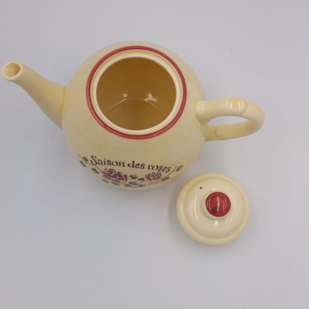 ❤︎マニー セゾンドローズ 陶器ティーセット プレート、カップ