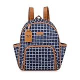 Mochila Maternidade Mosaico Hug Azul Escuro