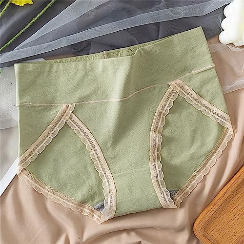 Sous-vêtements invisibles en coton vert L Lot de 5 culottes - 2