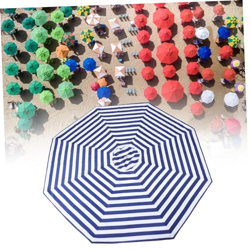 Dosel para sombrilla a prueba de lluvia lona de recambio transpirable para parasol de patio 6