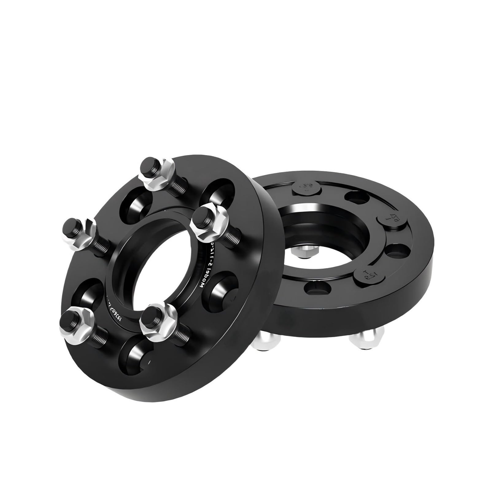 Adaptateur d'espacement de roue PCD 4x115 avec alésage 68mm épaisseur 20mm en noir - 8