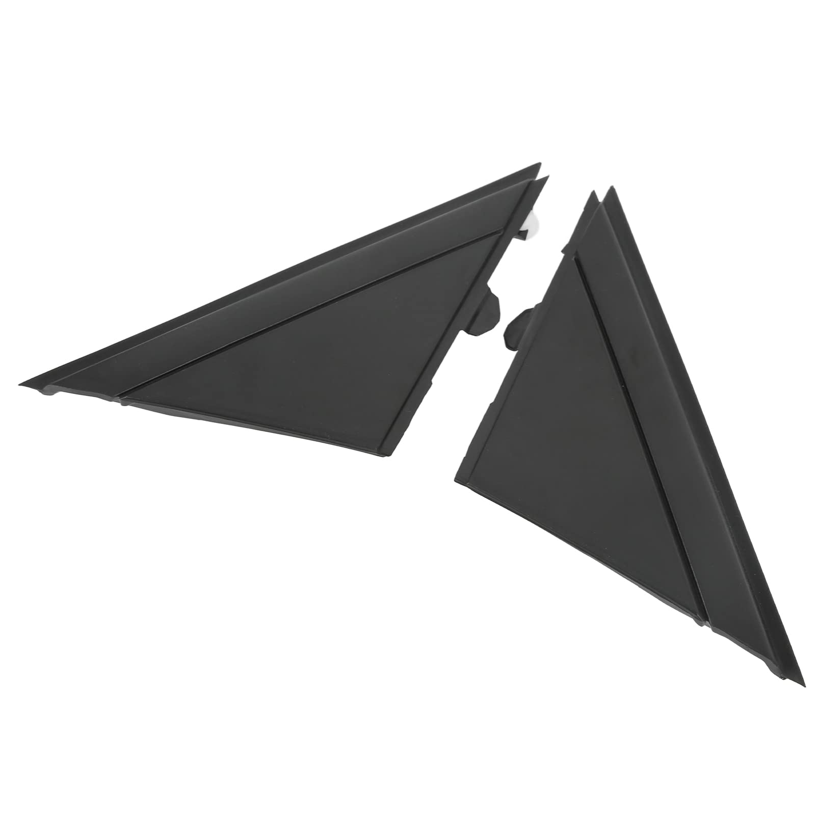 Cache Triangle Rétroviseur Porte 1SH17KX7AA, Noir Brillant Gauche Droite Compatible, Garniture Remplacement Design Original