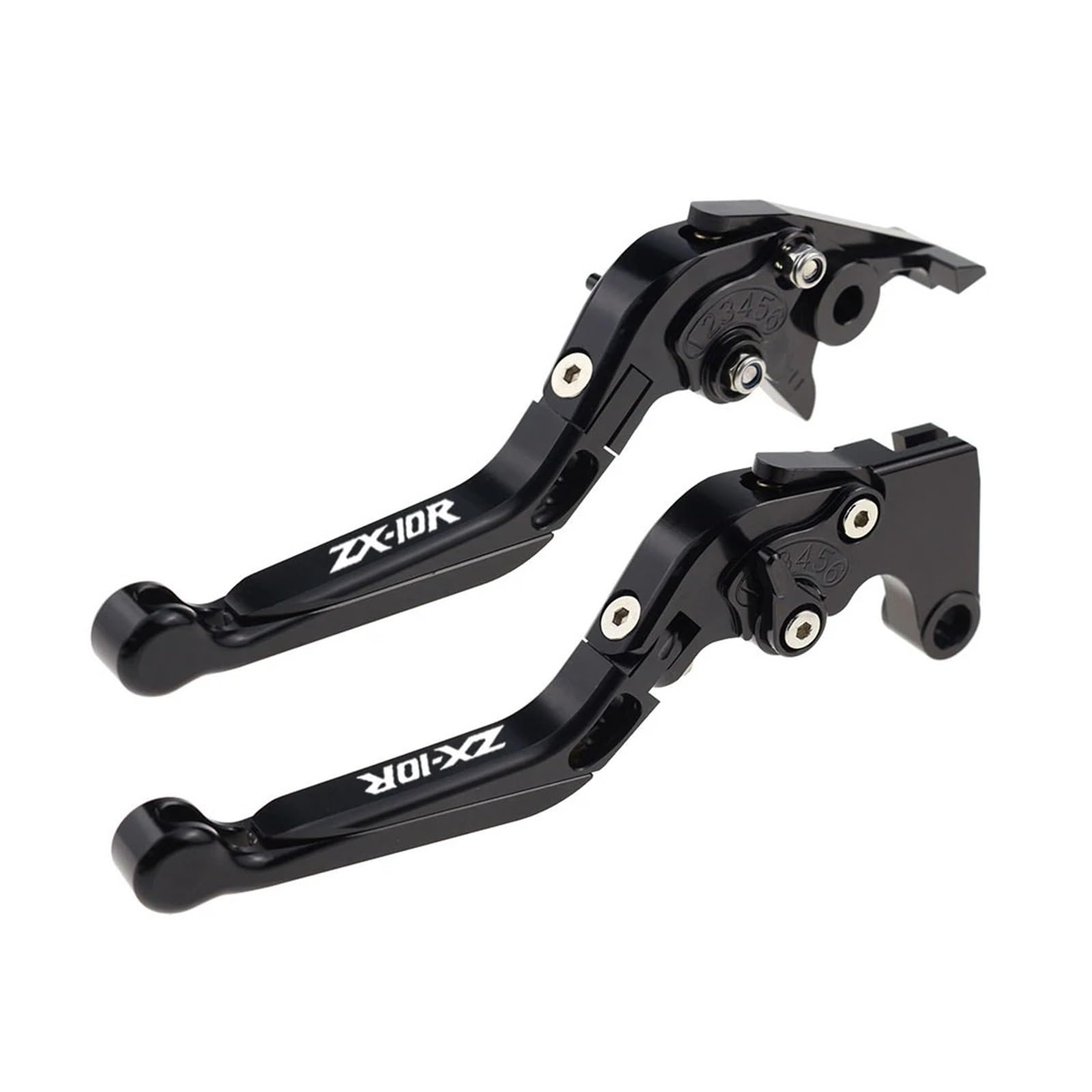 Yxbswbjd 25 Aluminum Alloy Folding Brake Lever For Zx10r Motorcycle Folding Extendable Clutch Brake Levers(25)
