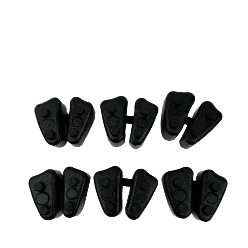 Juego de goma amortiguador de rueda trasera de motocicleta Compatible con CBR600F4i CBR600RR CBR1000RR reemplazo para 06410-MCF-000