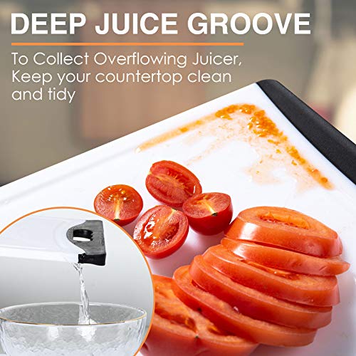 image for Extra Large Cutting Boards, Plastic Cutting Boards for Kitchen (Set of