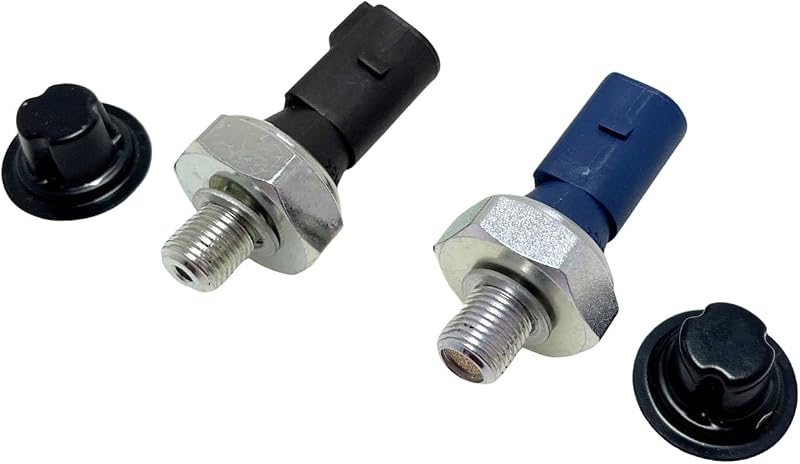 Sensor de pressão do óleo do motor HYXUAN 038919081K e 06H919081A para Audi e Volkswagen – Kit com 2 unidades