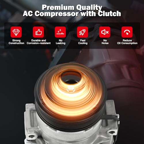 Image of CCIYU AC Compressor w /Clutch for Toyota 4Runner 4.0L 2010-2020