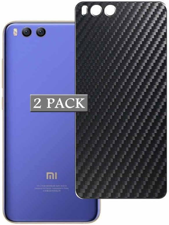 Vaxson 2 Unidades Protector de pantalla Posterior, compatible con XIAOMI MI 6, Película Protectora Skin Piel Pegatina Nuevo