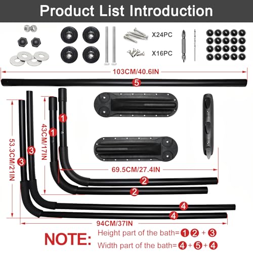 Spa Cover Lifts - Pivot Top Mount Spa & Hot Tub Cover Lift Removal System Reinforced Brackets with 3 Hook Towel Rack Fits Most Spas & Hot Tubs