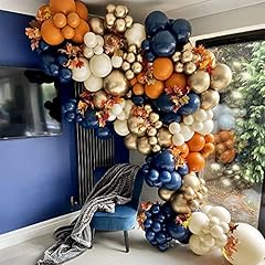 Navy Blue Orange