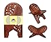 Crafts'man Large Beautiful Folding Holy Book Stand/Rahel Book. Beautiful Kuran Bible Holder Stand. Bible Stand and Holder, Table Holder,