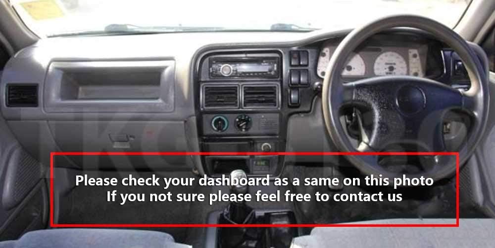 K1AutoParts (RHD) Interior Dashboard Dashmat Dash Mat Pad Cover For Isuzu TFR Pickup/Holden Rodeo Pickup 1998-2001