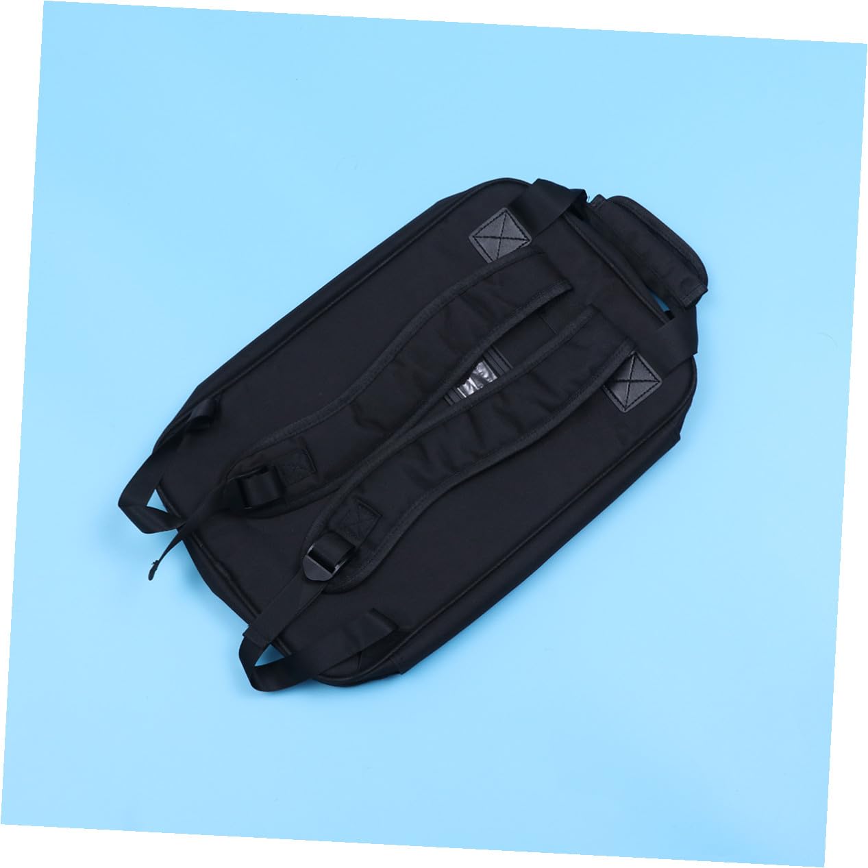 BESPORTBLE 1pezzi Borsa Portatile Per Bacchette Da Batteria Acero Custodia Per Bacchette Maniglia Doppi Ganci Robusta e Durevole Ampia Capacità Adatta Per Trasporto e Conservazione Accessori
